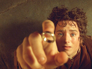 Elijah Wood as Frodo..