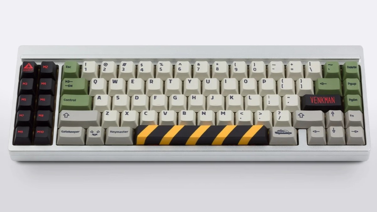 The Ghostbusters keycap set from NovelKeys