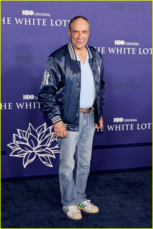 F. Murray Abraham as Bert Di Grasso at The White Lotus season two premiere