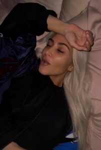Kim's daughter North shared a TikTok of her without any makeup on