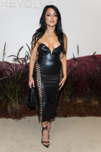 Niki DeMartino at the Revolve Gallery during New York Fashion Week on September 8, 2022 in New York City