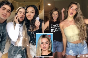How long has Addison Rae been in Hype House and who are the other TikTok members?