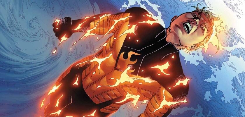 Human Torch (Johnny Storm) In Comics Profile | Marvel