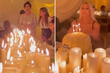 Inside Kim's 42nd birthday dinner with luxury menu & emotional speech from Kris 