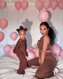 Natalie Halcro welcomed her baby daughter, Dove, on February 4, 2020