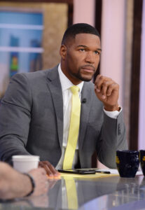 Michael Strahan has revealed what he does before going to work, including his shower routine