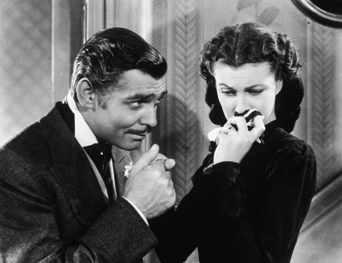 Clark Gable and Vivien Leigh in 