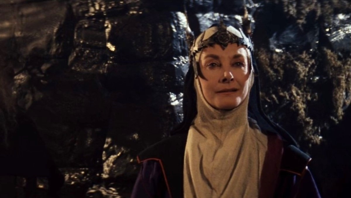Queen Bavmorda, played by Jean Marsh, in Willow