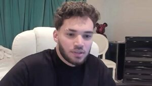 Adin Ross Twitch stream ends in disaster after leaking his own DMs