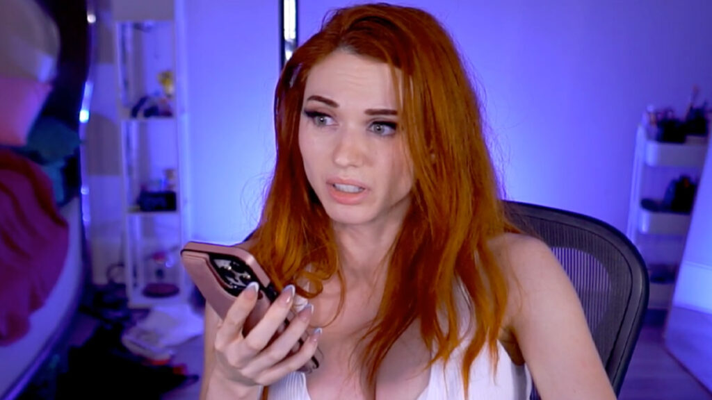 Amouranth reveals she’s married and is being abused by husband in concerning Twitch stream