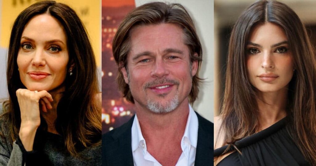 Angelina Jolie Allegedly Isn't Worried About Brad Pitt & Emily Ratajkowski Dating Rumours