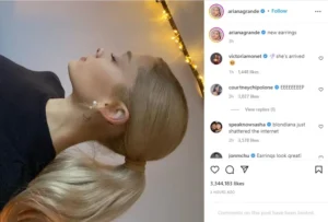 Ariana Grande fans fall in love with her hair transformation on Instagram