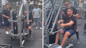 Arnold Schwarzenegger Does Personal Training Session for $150k For School Charity