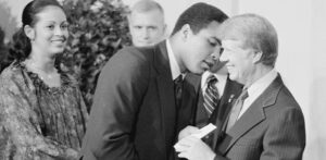 Muhammad Ali and Jimmy Carter