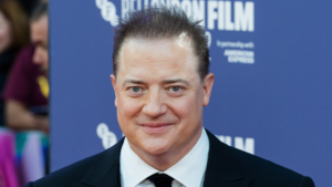 Brendan Fraser at The Whale red carpet premiere