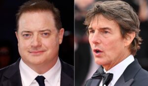 Brendan Fraser (left) said Tom Cruise's "Mummy" film was too "scary" to be fun.