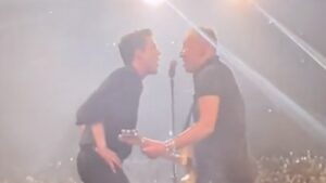 Bruce Springsteen Crashes The Killers' Concert at MSG
