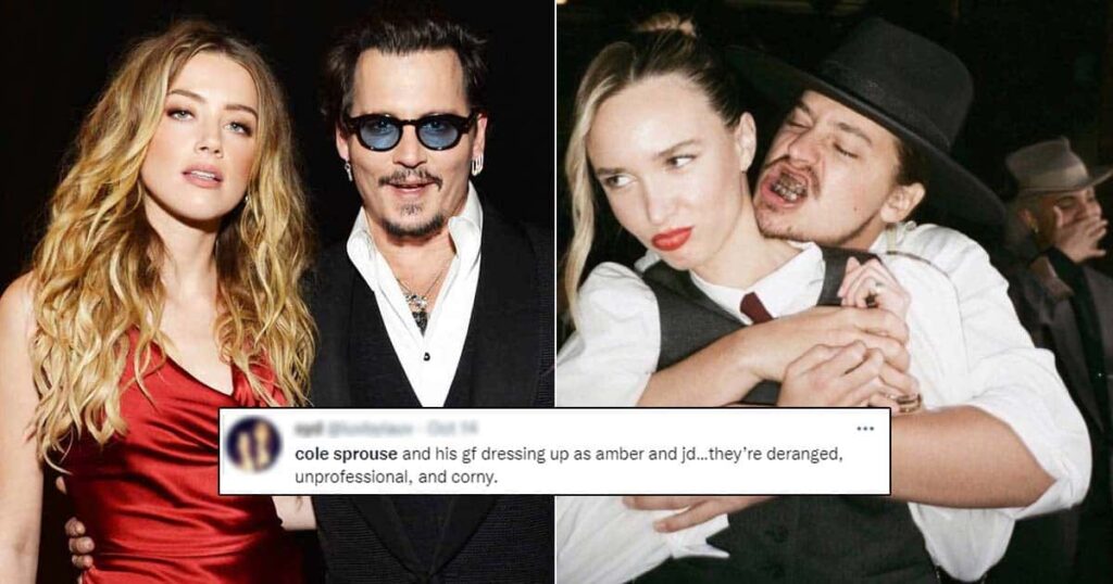 Cole Sprouse & GF Ani Founier Are Being Massively Trolled Over Allegedly Dressing Up As Johnny Depp & Amber Heard!