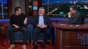 Colin Ferrell And Brendan Gleeson Curse Up A Storm On 'The Late Show'