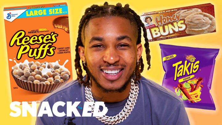 DDG Breaks Down His Favorite Snacks | Snacked
