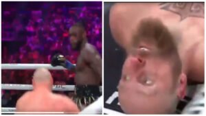 Deontay Wilder Brutally Knocks Out Robert Helenius In First Round After Year-Long Hiatus