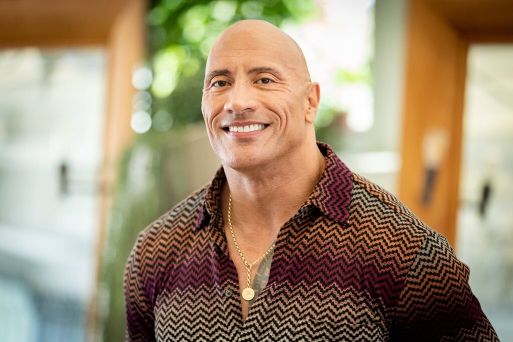 LOS ANGELES, CALIFORNIA - OCTOBER 06: Dwayne Johnson attends the Warner Bros.