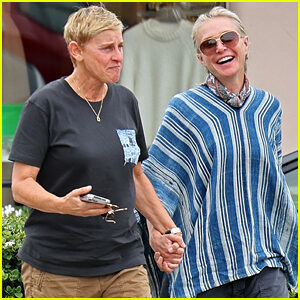 Ellen DeGeneres & Portia de Rossi Hold Hands in New Photos
