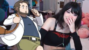 Emiru can’t stop laughing at Pokemon Professor Birch cosplay due to hilarious typo