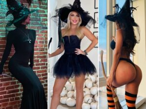 Stars Dressed As Witches