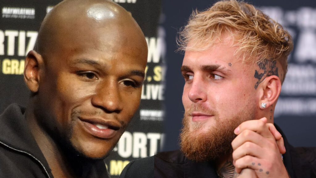 Jake Paul demands Floyd Mayweather finally pay Logan in possible fight contract