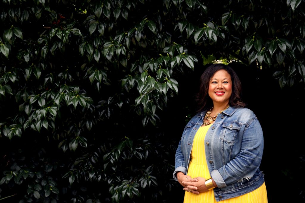 Author Jasmine Guillory poses for a portrait in Oakland, Calif., on Wednesday, September 18, 2019. Guillory is a popular, groundbreaking romance novelist whose new novel