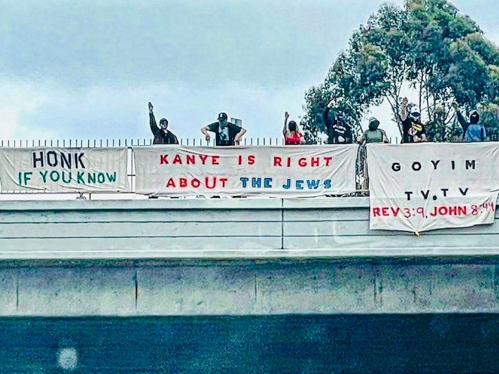 Kanye West's Remarks Spark Anti-Semitic Rally in L.A.