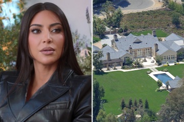 Kim's $60M mansion almost broken into by intruder as security 'fights' with man