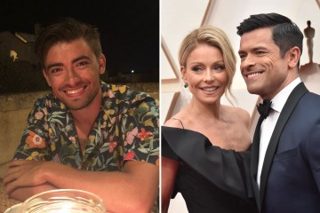 Live host Kelly Ripa's son Michael, 25, looks just like his dad Mark in rare pic