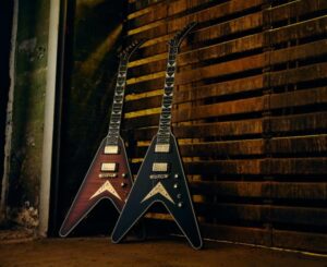 MEGADETH's DAVE MUSTAINE Adds GIBSON Custom Shop Flying V EXPs To His Collection