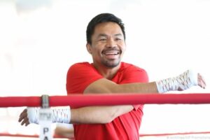 Pacquiao thrilled to face martial artist for first time in ring return