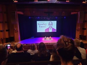 Review: Stanley Tucci delights at The Barbican