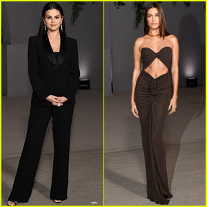 Selena Gomez & Hailey Bieber Attend Academy Museum Gala Following Revealing Interview About Their Relationship
