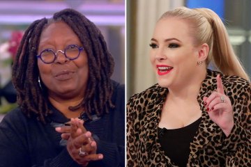 The View's Whoopi Goldberg slams Meghan McCain in diss one year after her exit