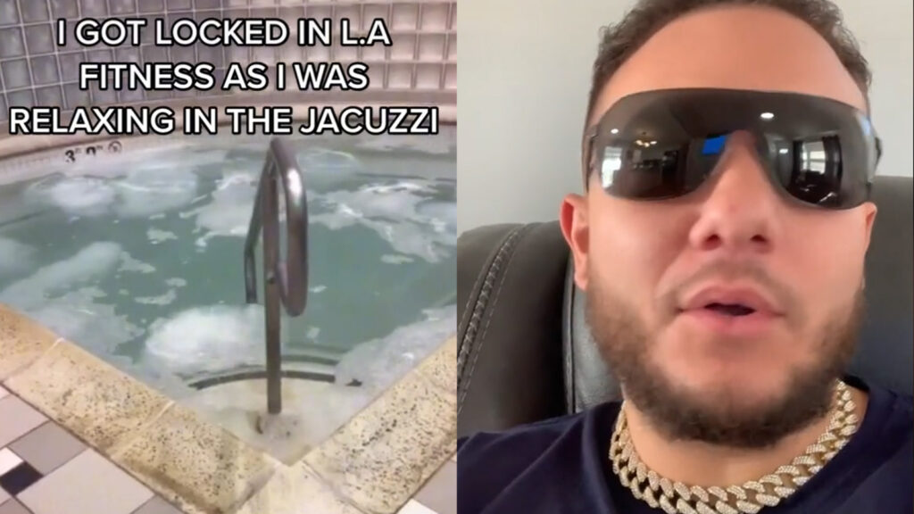 TikToker claims LA Fitness banned him for life after locking him inside gym