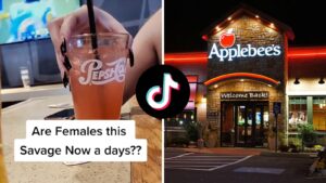 TikToker films woman roasting him for taking her to Applebee’s on first date