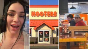 TikToker goes viral exposing Hooters customer taking photos of waitresses