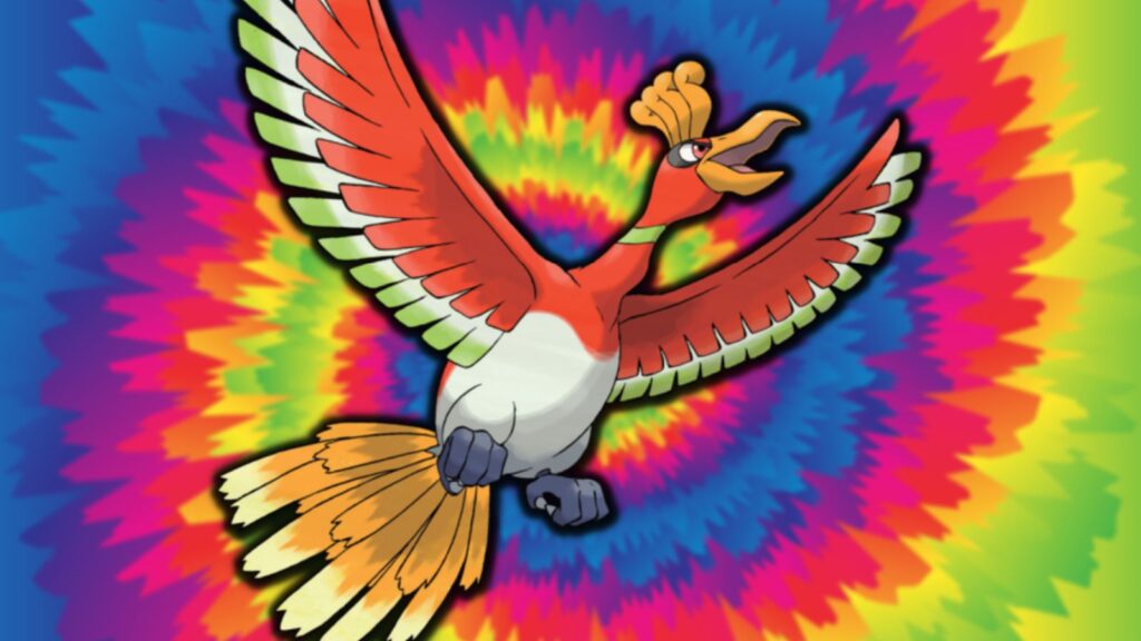 TikToker shocks viewers with insane Ho-Oh Pokemon tie-dye shirt