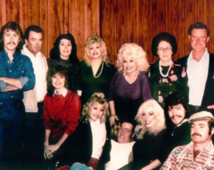 Dolly Parton and her big family