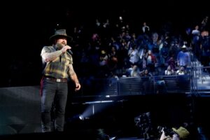 Zac Brown of Zac Brown Band performs during the 2022 iHeartCountry Festival on May 7, 2022 in Austin, Texas.
