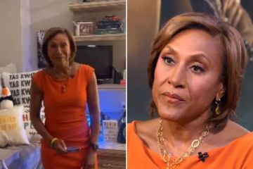 GMA’s Robin Roberts chokes up before going on air in heartbreaking video