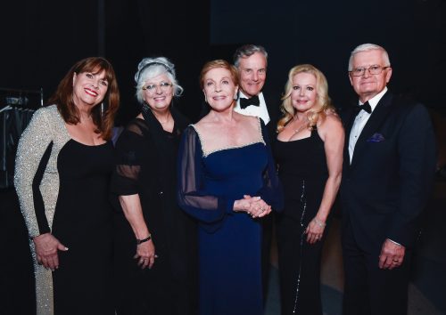 Debbie Turner, Angela Cartwright, Julie Andrews, Nicholas Hammond, Kym Karath, and Duane Chase attend the AFI Life Achievement Award: A Tribute to Julie Andrews in June 2022