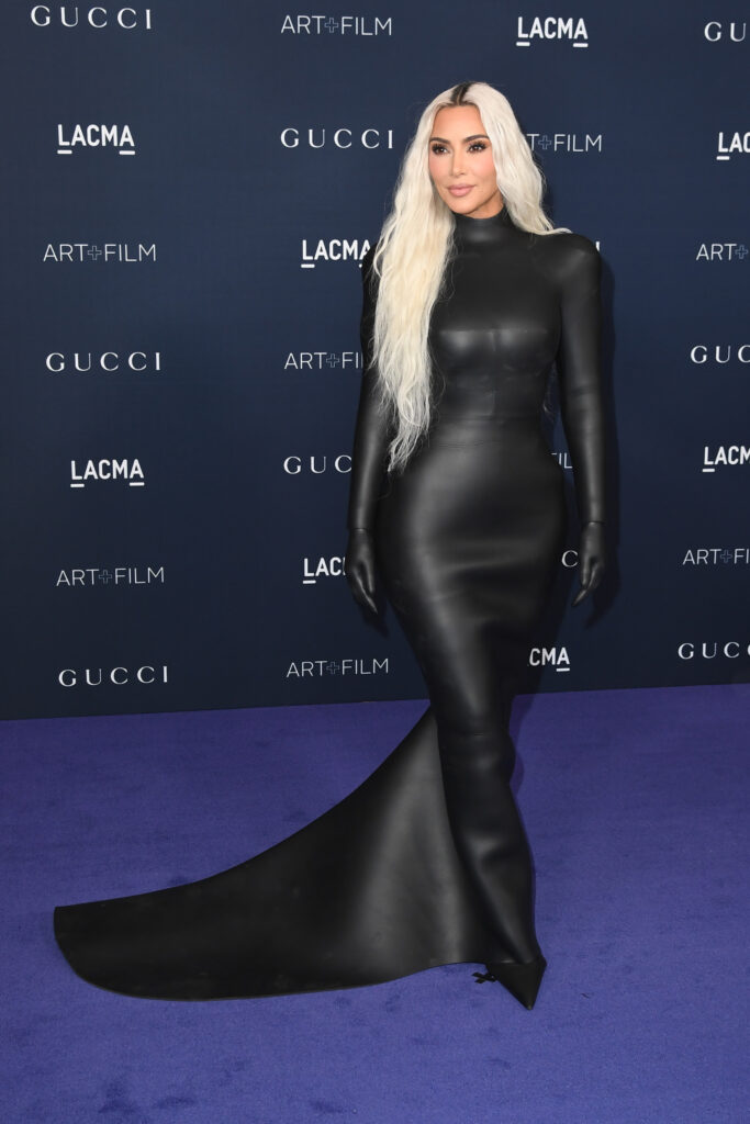 Kim Kardashian rocked 'another' futuristic black dress