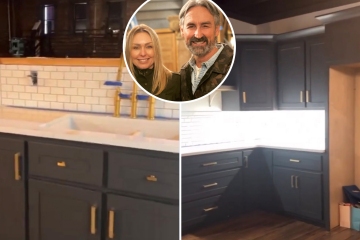 American Pickers star Mike's girlfriend Leticia shows off brand-new kitchen