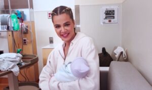 Khloe Kardashian is yet to reveal her baby son's name